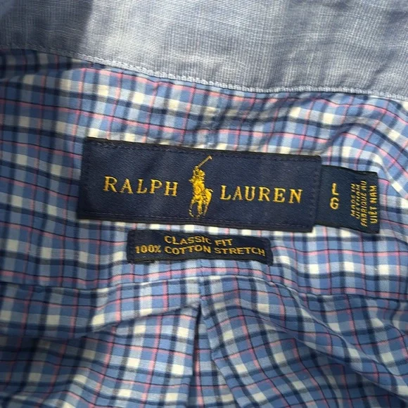 Polo Ralph Lauren shirt men’s size large classic fit - Picture 4 of 4
